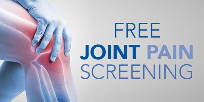 Free Joint Pain Screening in Portsmouth